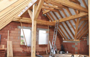 Booth Bridge attic trusses